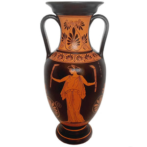 Red figure Pottery Vase 36cm ,Hecate and Goddess Artemis