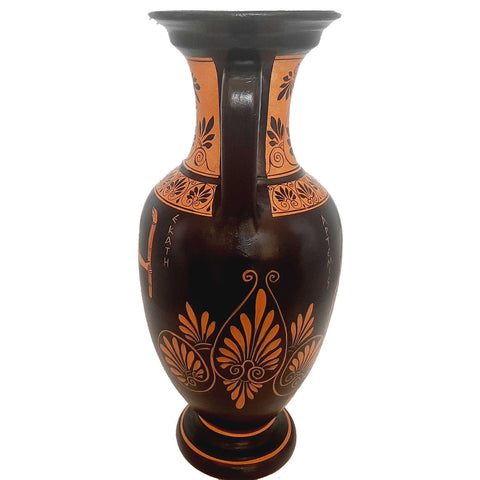 Vase en poterie à figures rouges 36 cm, Hécate et Déesse Artémis