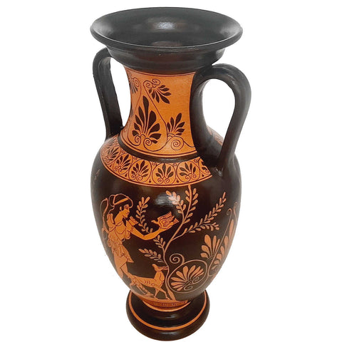 Red figure Pottery Vase 36cm ,Hecate and Goddess Artemis
